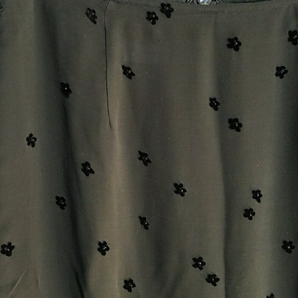 Long Sheer silk skirt - Picture 3 of 6